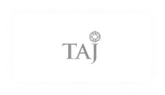 brand logo of Taj